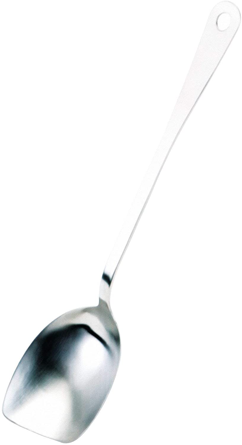 A di Alessi Knifeforkspoon Kitchen Spoon, Polished, (AJM19/51 L)