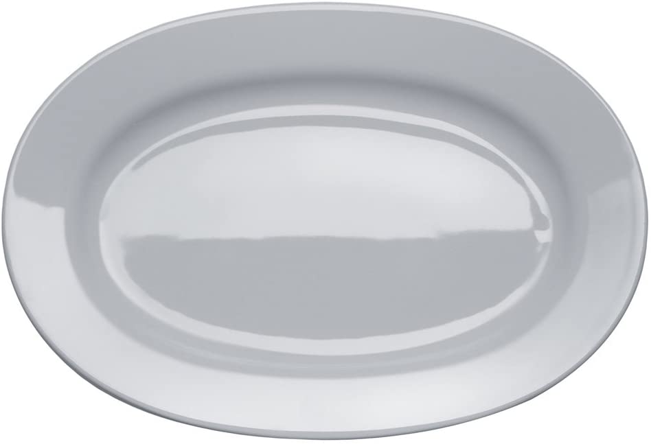 A di Alessi PlateBowlCup Oval Serving Platter, (AJM28/22)