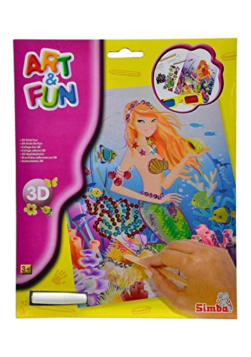A & F 3D Craft Fun – 3 Assorted Colours.