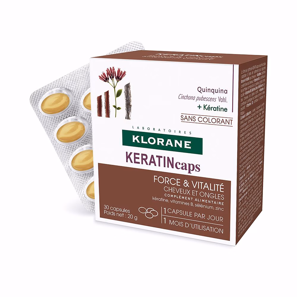 Klorane A La Keratin dietary supplement for hair and nails 30 pieces