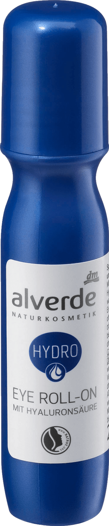 alverde NATURKOSMETIK Hydro Eye Roll-On With Hyaluronic Acid, 20 Ml Of