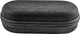 Sunglasses case hard shell black, 1 pc