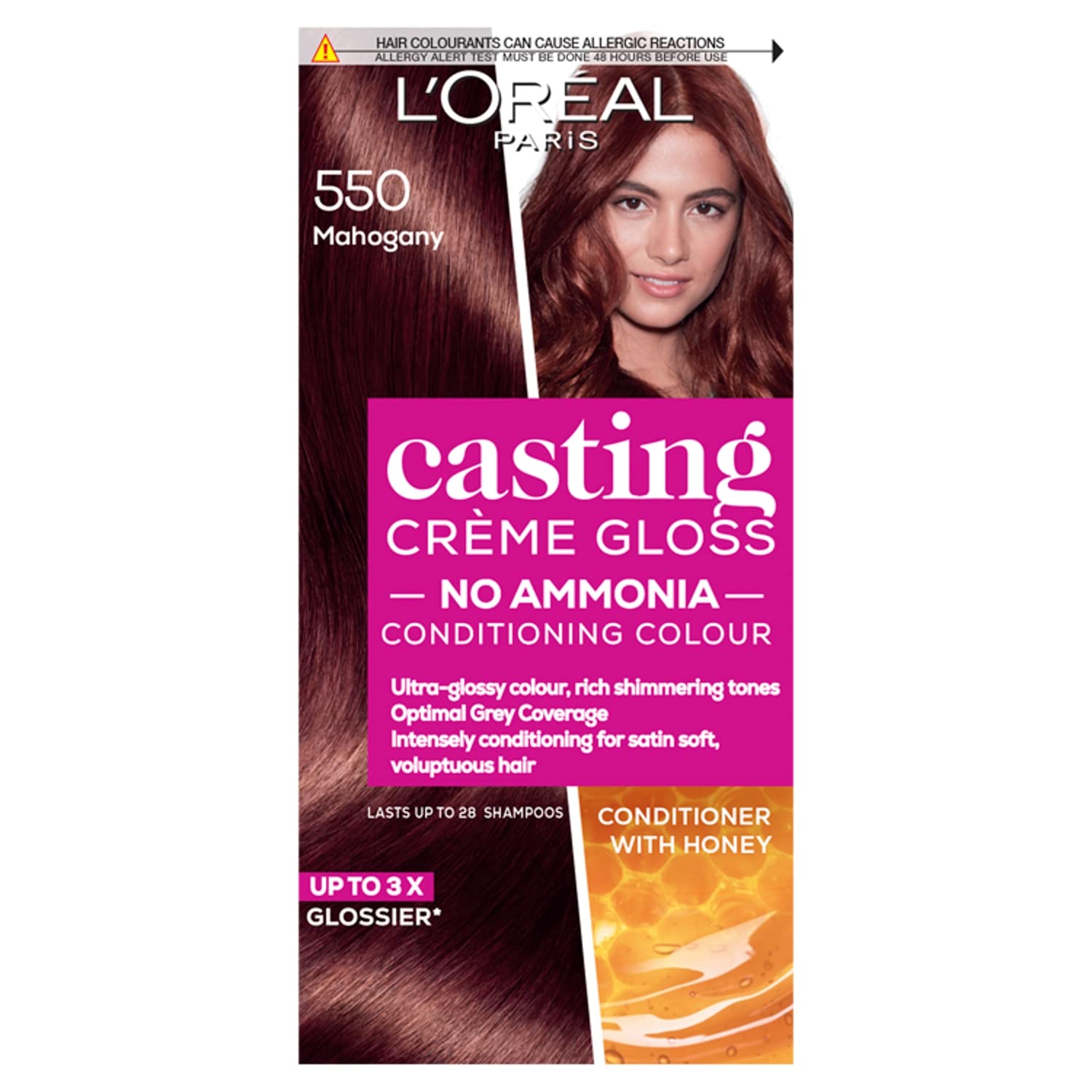 L\'Oréal Paris Casting Creme Gloss 550 Mahogany, 260 ml