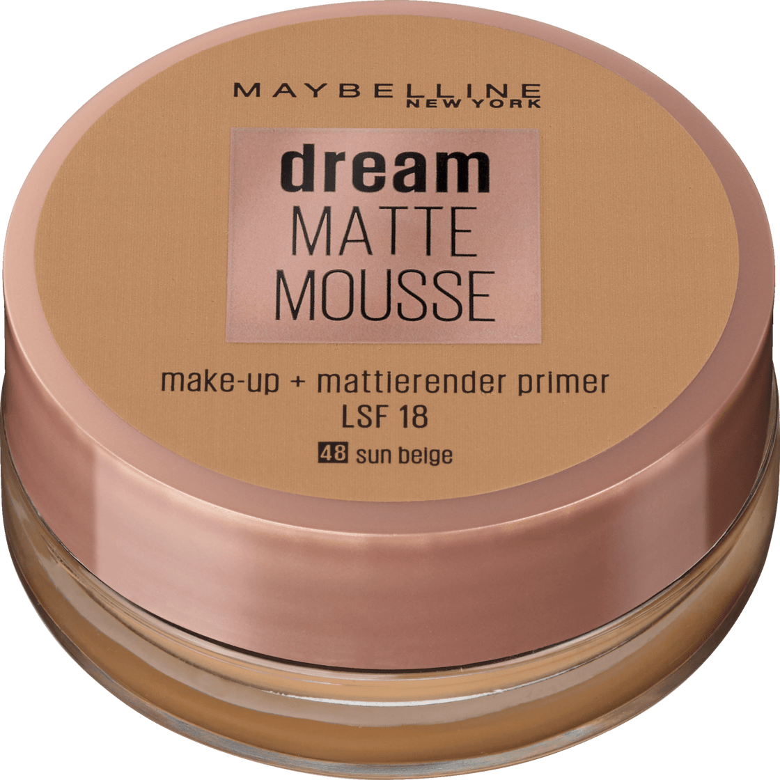 Maybelline Dream Matte Mousse Make-Up Sun Beige 48, 18 Ml