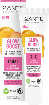 Glow Boost 3in1 Vitamin cream AHA & Vitamin F, 30 ml