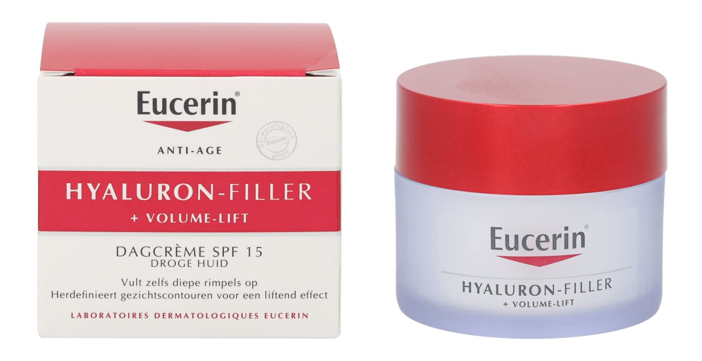 Eucerin Hyaluron Filler + Volume Lift Day Cream SPF15 Dry Skin Cream 50 ml, hyaluron-filler tagespflege, ‎eucerin