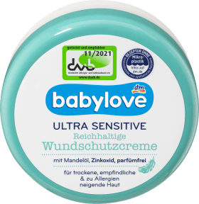 babylove Ultra sensitive wound protection cream, 150 ml