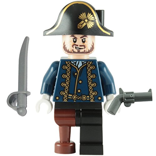 Lego Pirates Of The Caribbean Mini Figure - Hector Barbossa Wooden Leg With