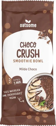 Oatsome Smoothie Bowl Powder Choco Crush, Mild Choco, 50 g