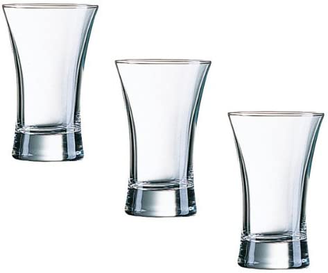 Arcoroc Hot Shot Shot Glasses, Glass, 12 Gläser á 7cl