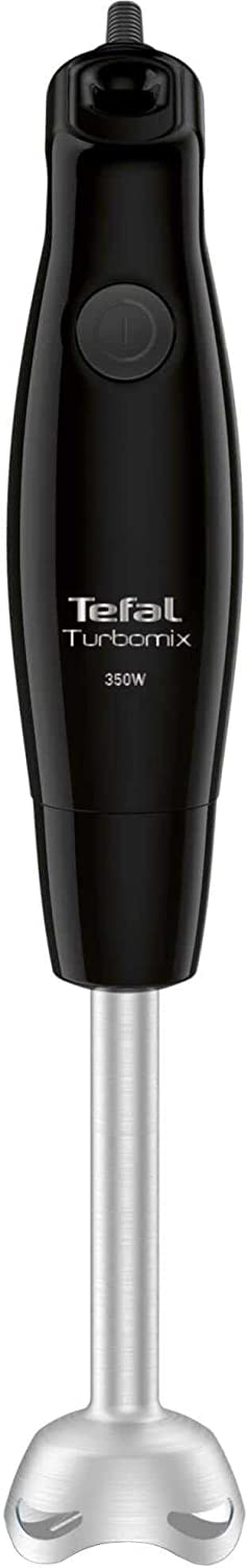 Tefal Turbomix HB121838 Hand Blender, 350 W, 0.8 L, Black