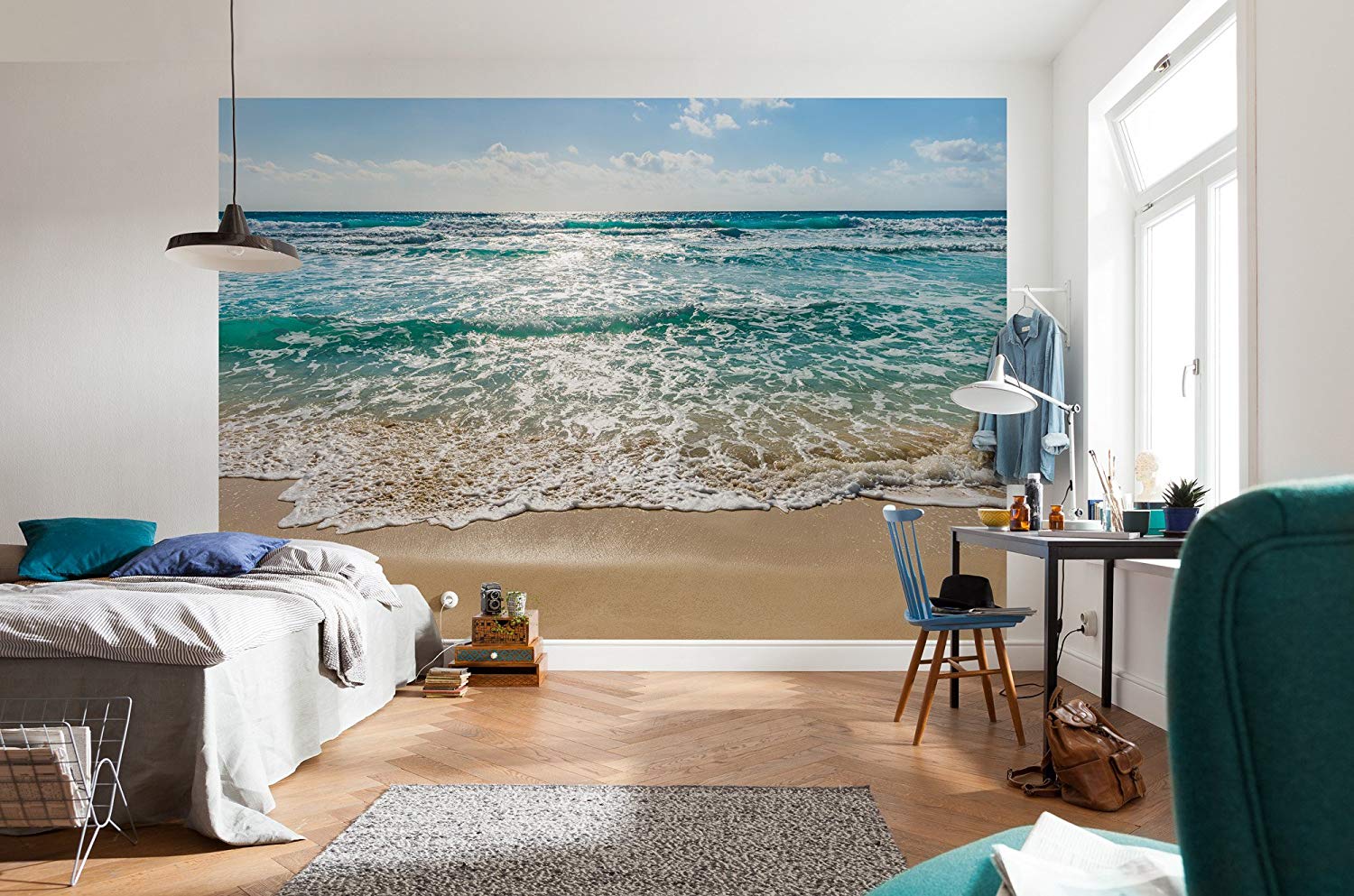 Komar Photo Wallpaper Seaside – 368 X 254 Cm 8 Pieces)