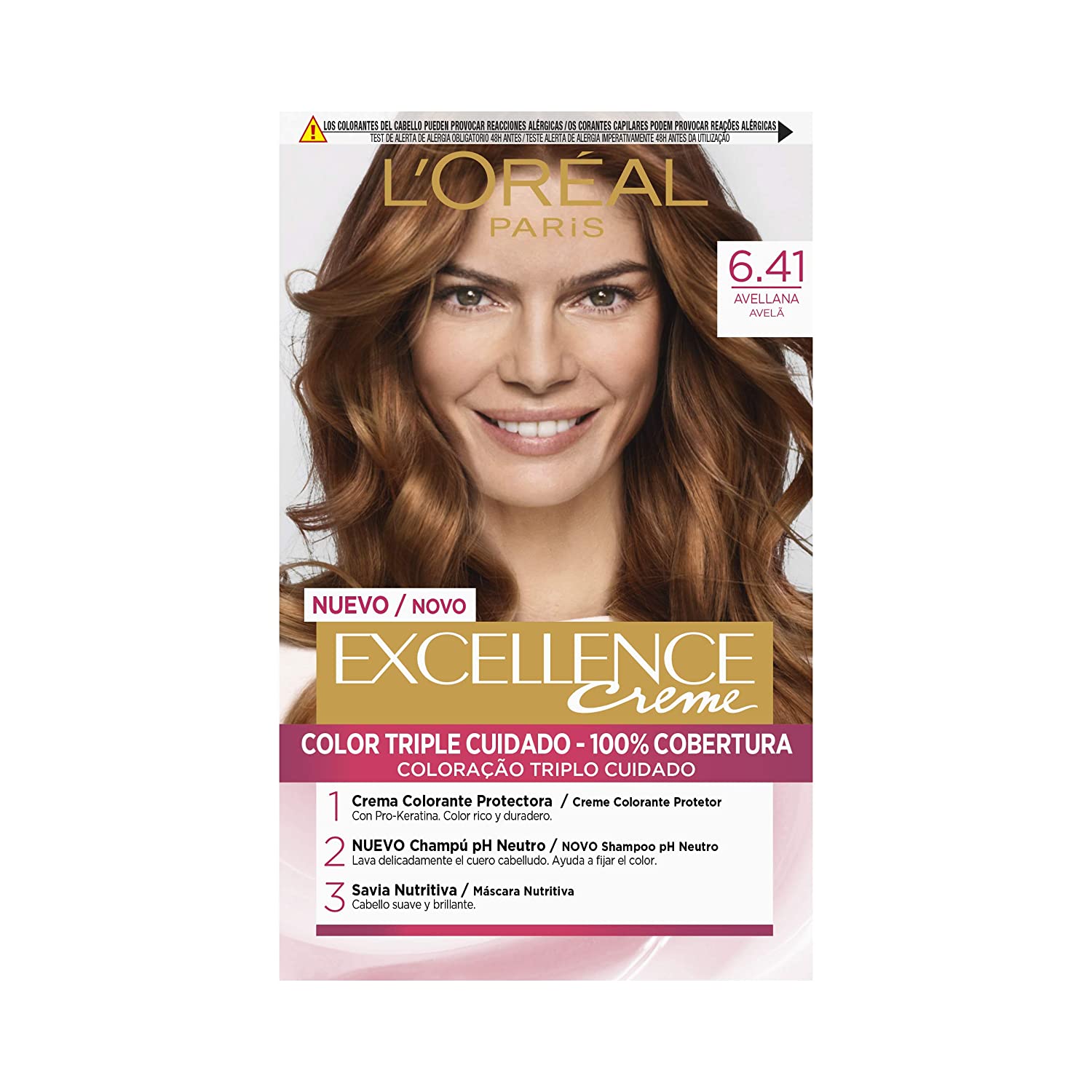 L'Oréal Paris Excellence Excellence Crema N.6.41, ‎6.41