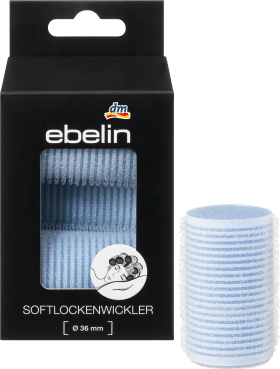 ebelin Soft curler 36mm, 3 pcs