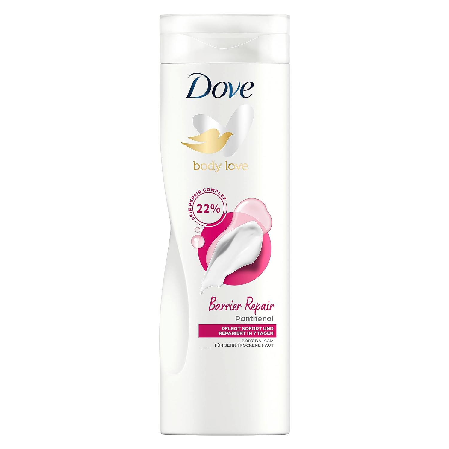 Dove Body Love Barrier Repair Body Balm Body Care for Very Dry Skin with 22% Skin Repair Complex and Panthenol 400 ml