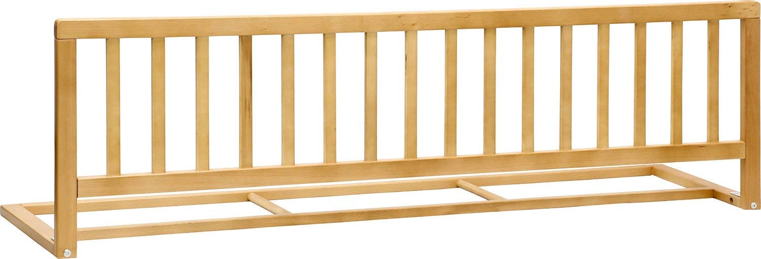 IB-Style - High-quality bed guard Flamo bed rail varnished beech wood - length 140 cm - height 42 cm