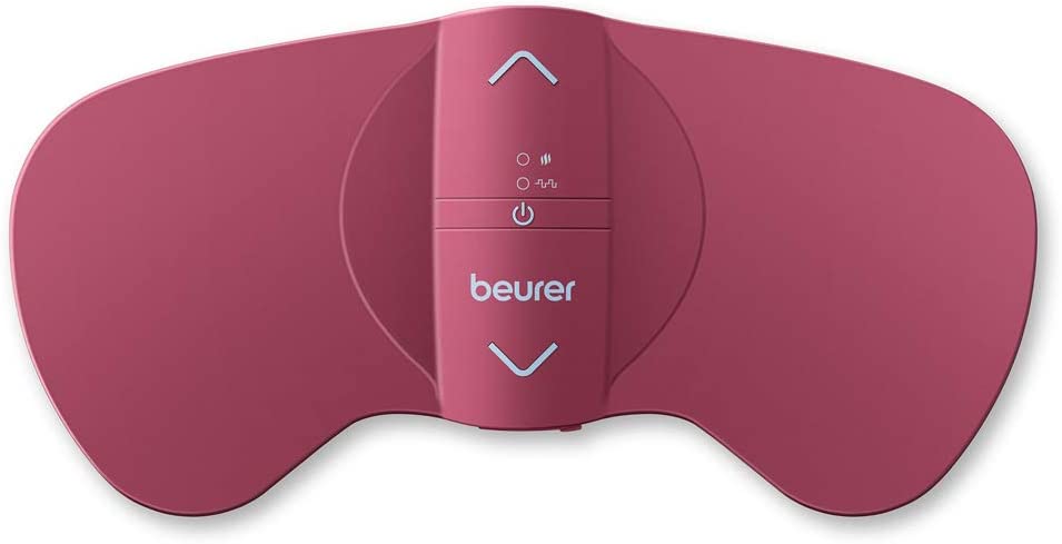 Beurer EM 50 Menstrual Relax, Relief from Menstrual Pain and Pain from Endometriosis, TENS and Heat Function, with Rechargeable Battery