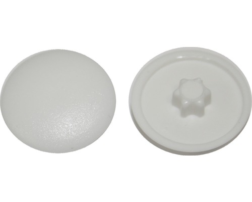 Cover cap for I-Star T 25 white plastic, 200 pieces