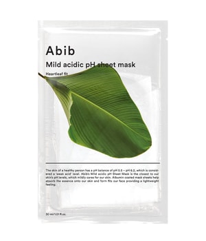 Abib Mild Acidic pH Sheet Mask Heartleaf Fit