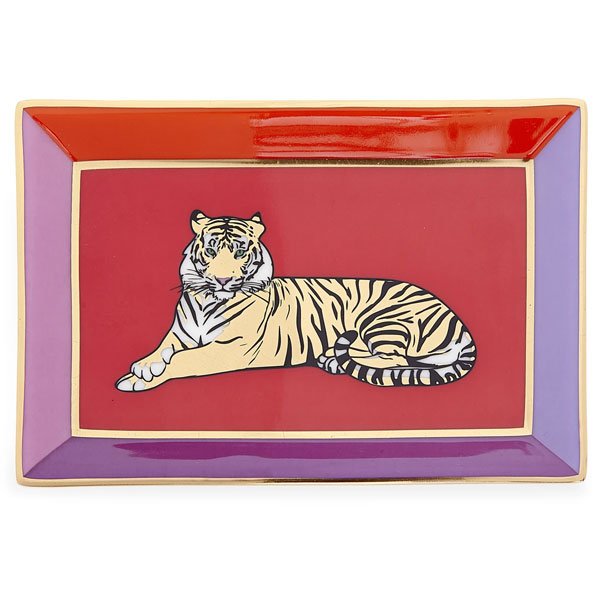 Safari Tiger storage tray by Jonathan Adler
