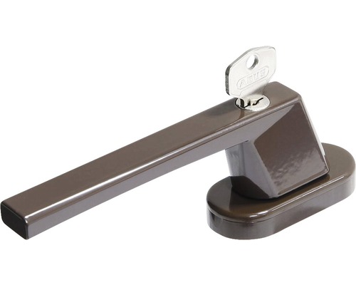 Abus window handle FG110 brown lockable