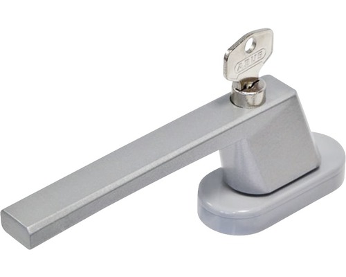 Abus window handle FG110 silver lockable