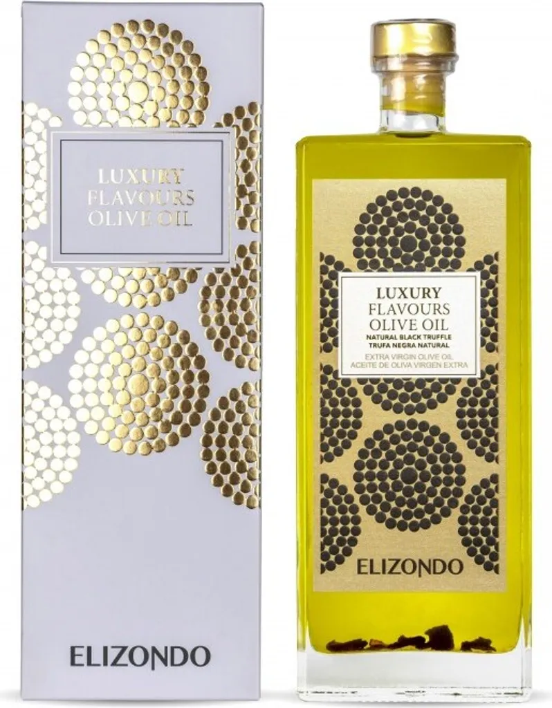 Aceite Elizondo Luxury Trufa Negra Natural 500ml. Olivenöl Spanien  50.00 cl  %