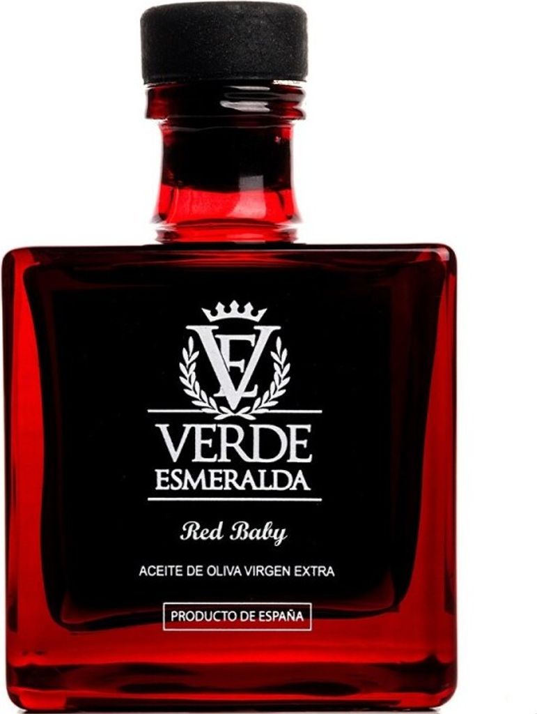 Aceite Verde Esmeralda Baby Red 100ml. Olivenöl Spanien  10.00 cl  %