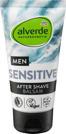 alverde MEN After Shave Balsam Sensitiv, 75 ml