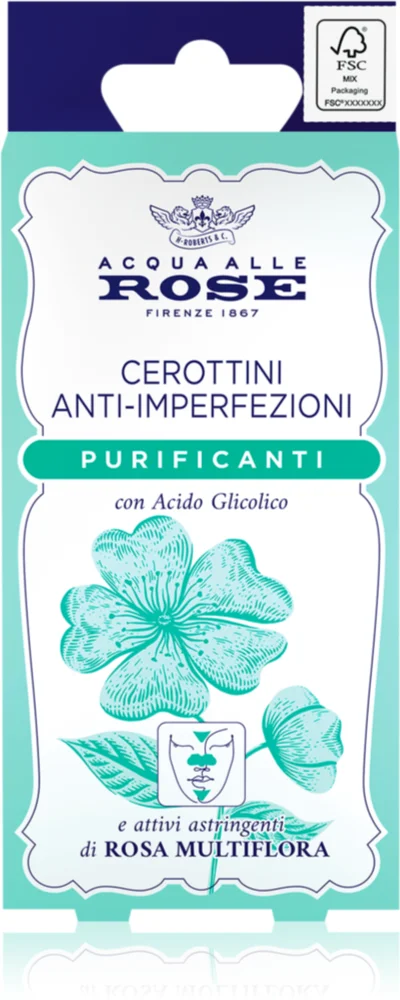 Acqua Alle Rose Purificante patches for problematic skin