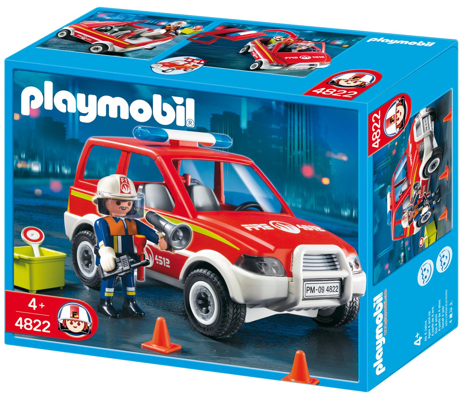 Playmobil Action Fire Chiefs Car