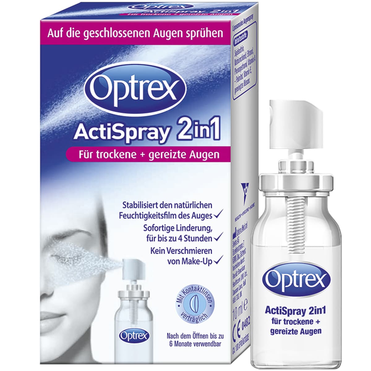 Optrex ActiSpray 2in1 f.dry+irritated eyes