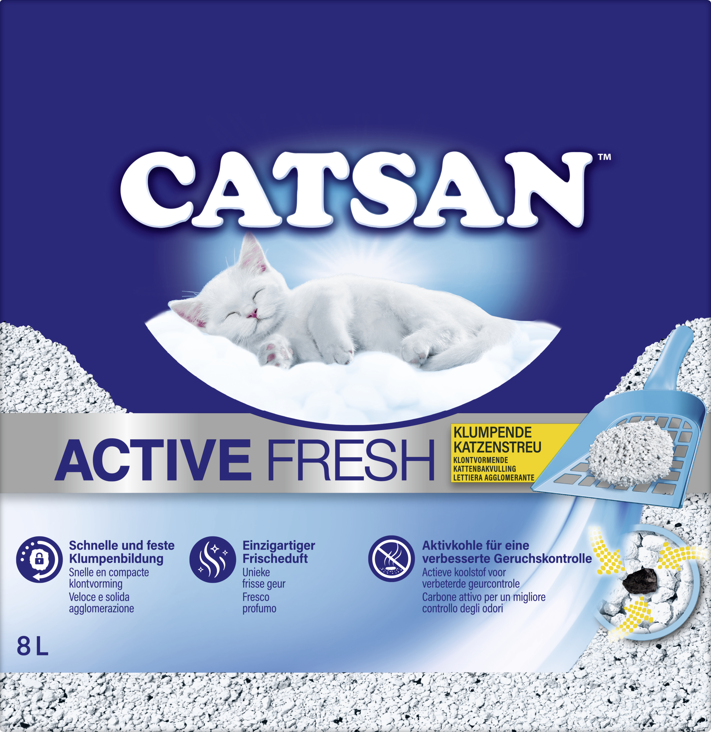 Active Fresh clumping litter