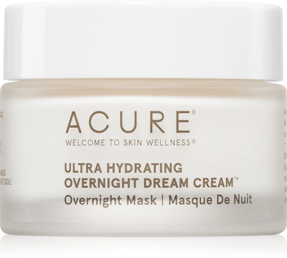 ACURE Ultra Hydrating moisturizing mask and night cream