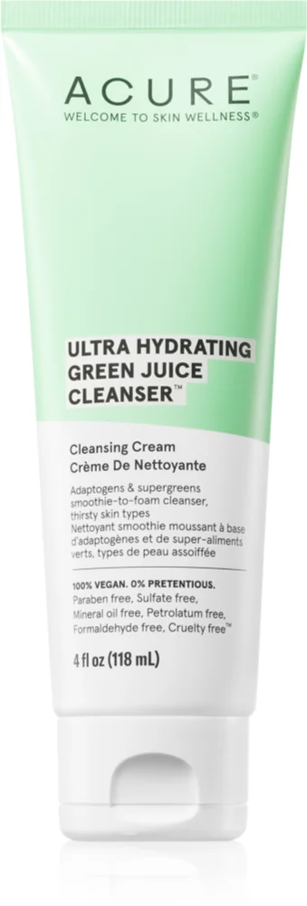 ACURE Ultra Hydrating Green Juice Cleansing Cream