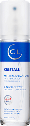Antiperspirant Deodorant Spray Crystal, 75 ml