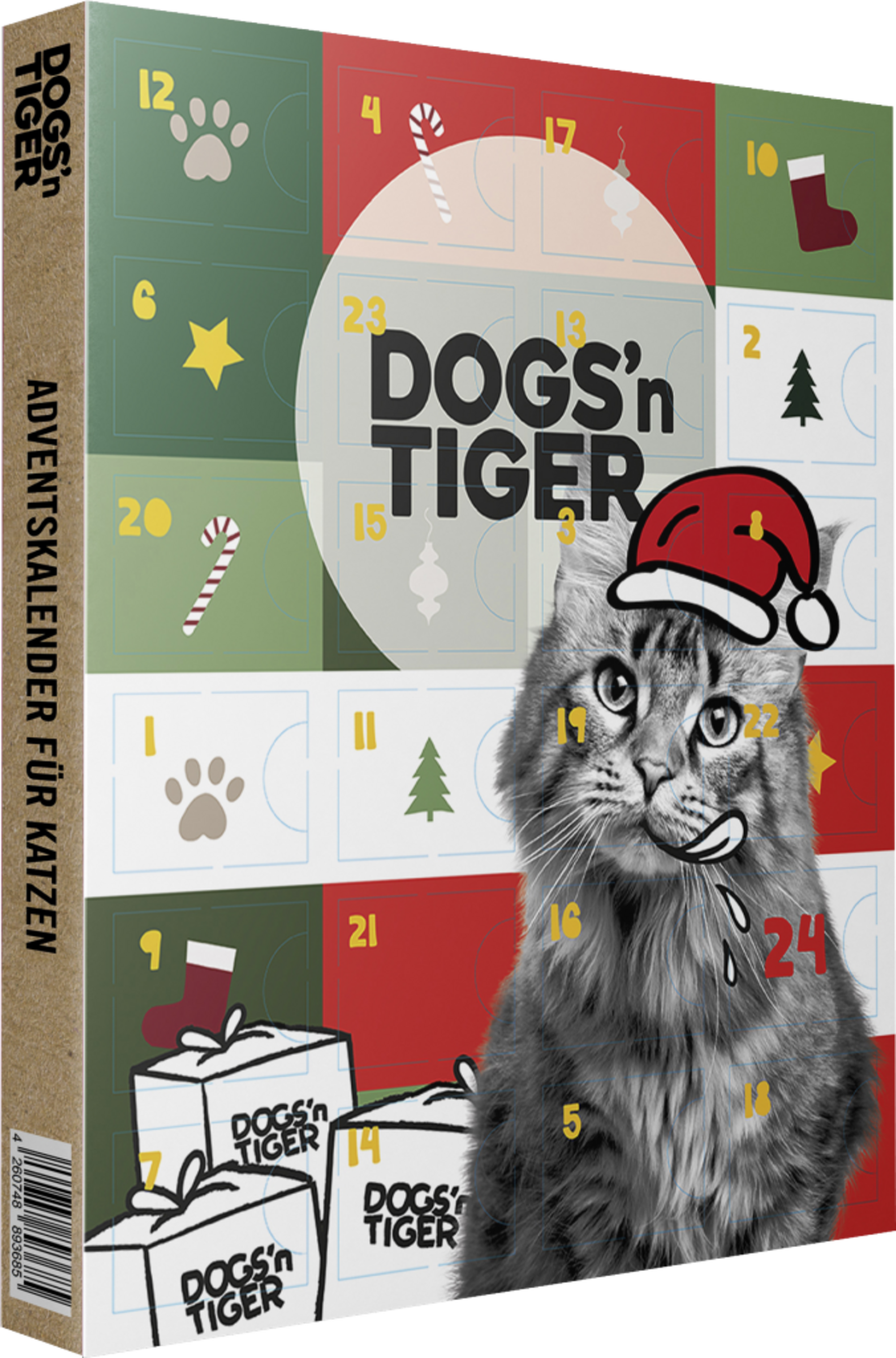 Dogs'n Tiger Advent calendar for cats