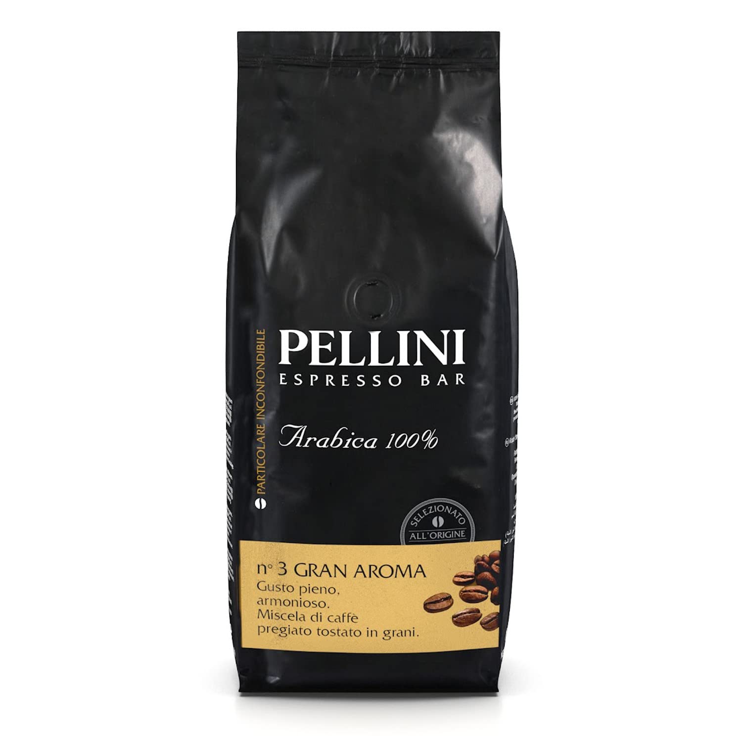 Pellini Espresso Gusto Bar No. 3 grains of aroma beans 1 kg