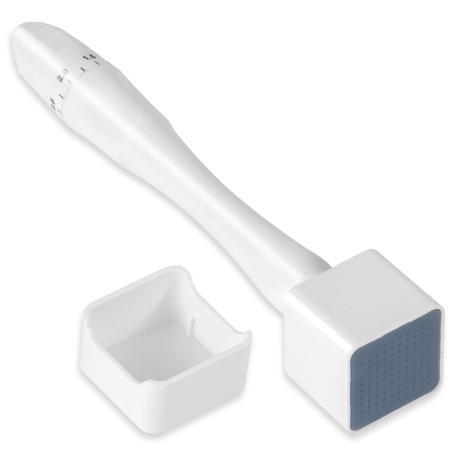 Derma Stamp for Hair Growth and Beard, Microneedling Stamp, Micro Peeling Tool, Microneedling Roller for Women and Men