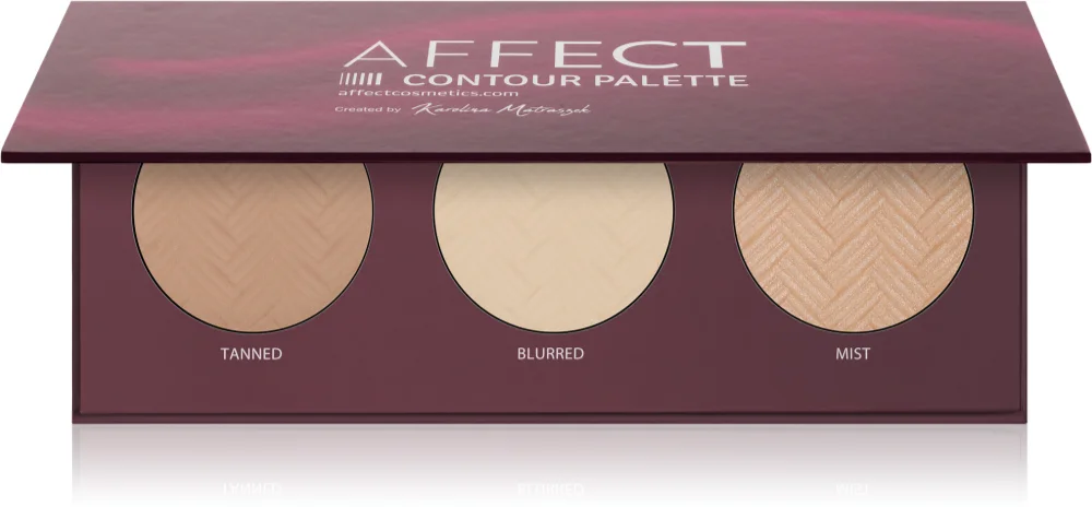 Affect Contour Palette Contouring palette for the cheeks for the face