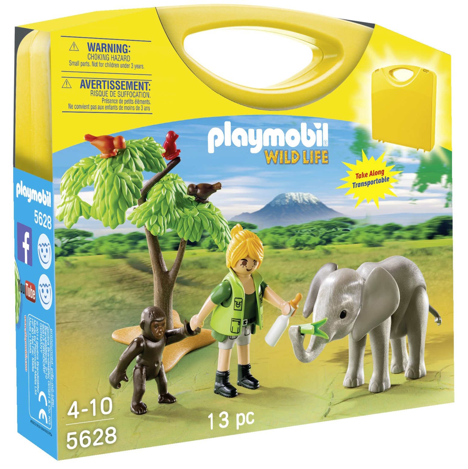 Playmobil African Wildlife Carry Case