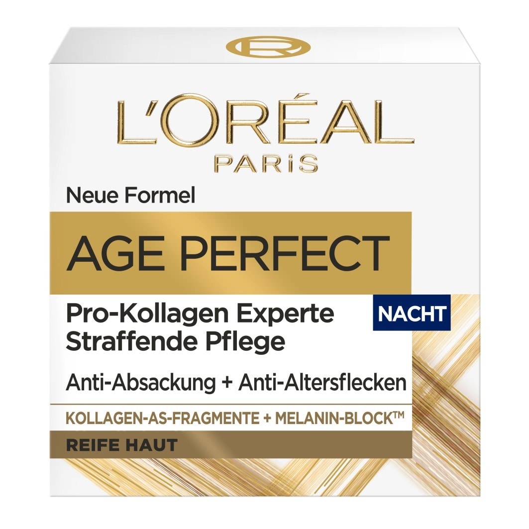 L´Oréal Paris Age Perfect Pro-Collagen Expert Night Cream with Collagen-AS-Fragments