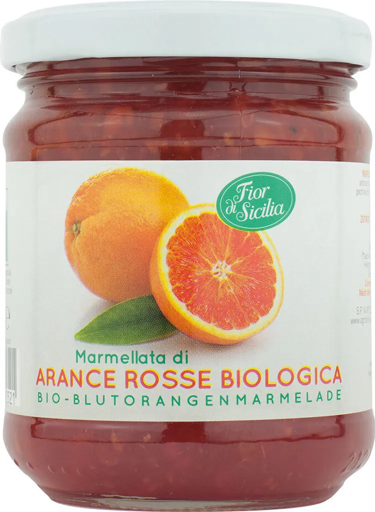 Agrisicilia Blutorangen-Marmelade aus Sizilien Bio