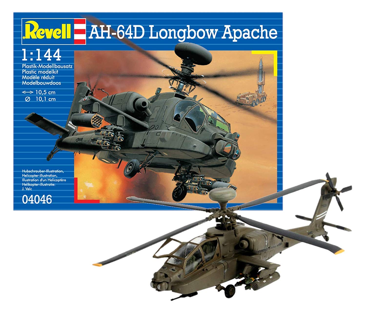 Revell Scale Ah D Longbow Apache