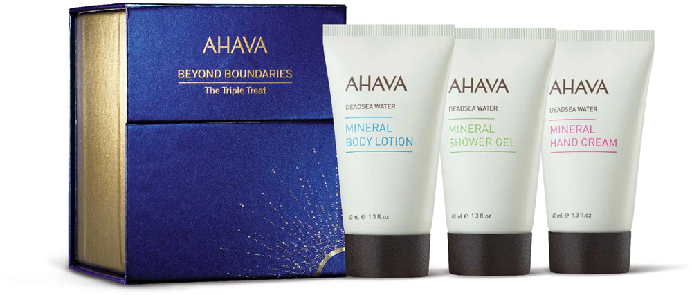 AHAVA Beyond Boundaries The Triple Treat Body Gift Set