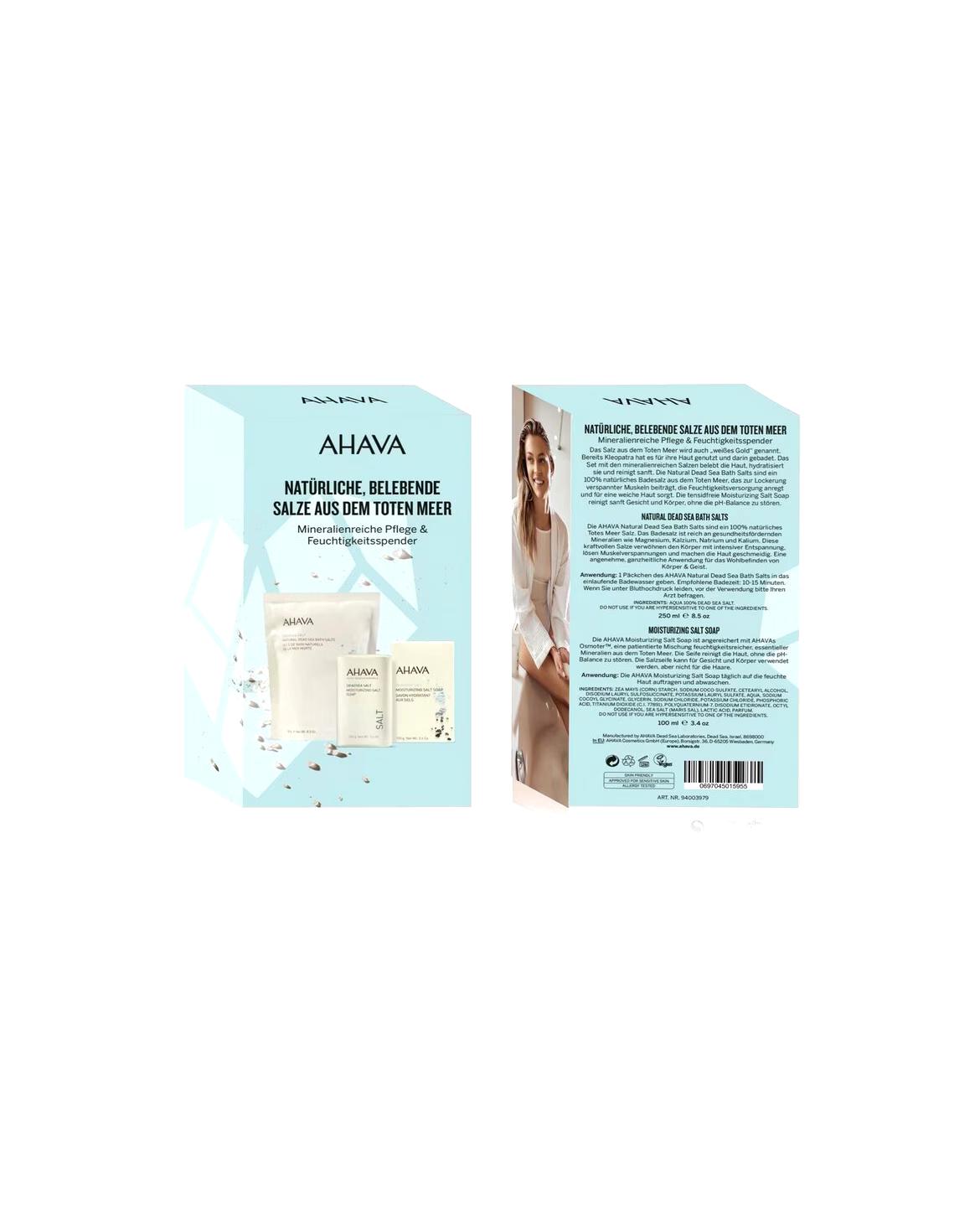 AHAVA body care set Dead Sea Salt - care set