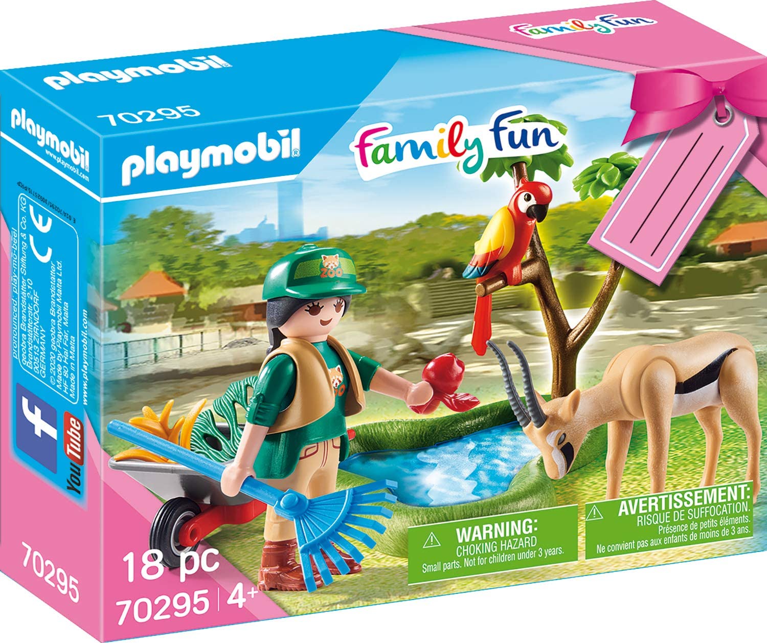 Playmobil 70295 Gift Set "Zoo" Age 4 And Above