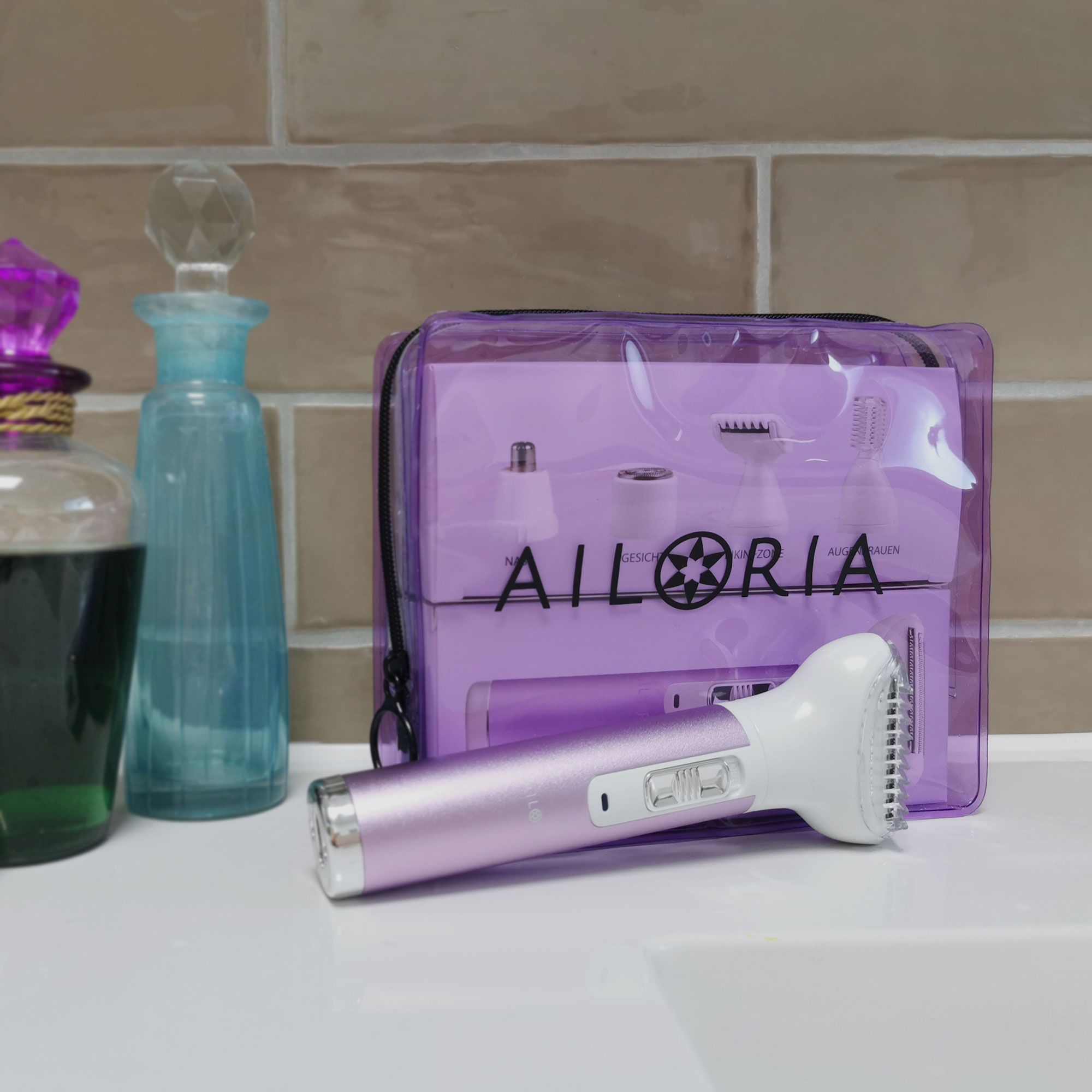 AILORIA EVAPORE SET shaver with various attachments USB