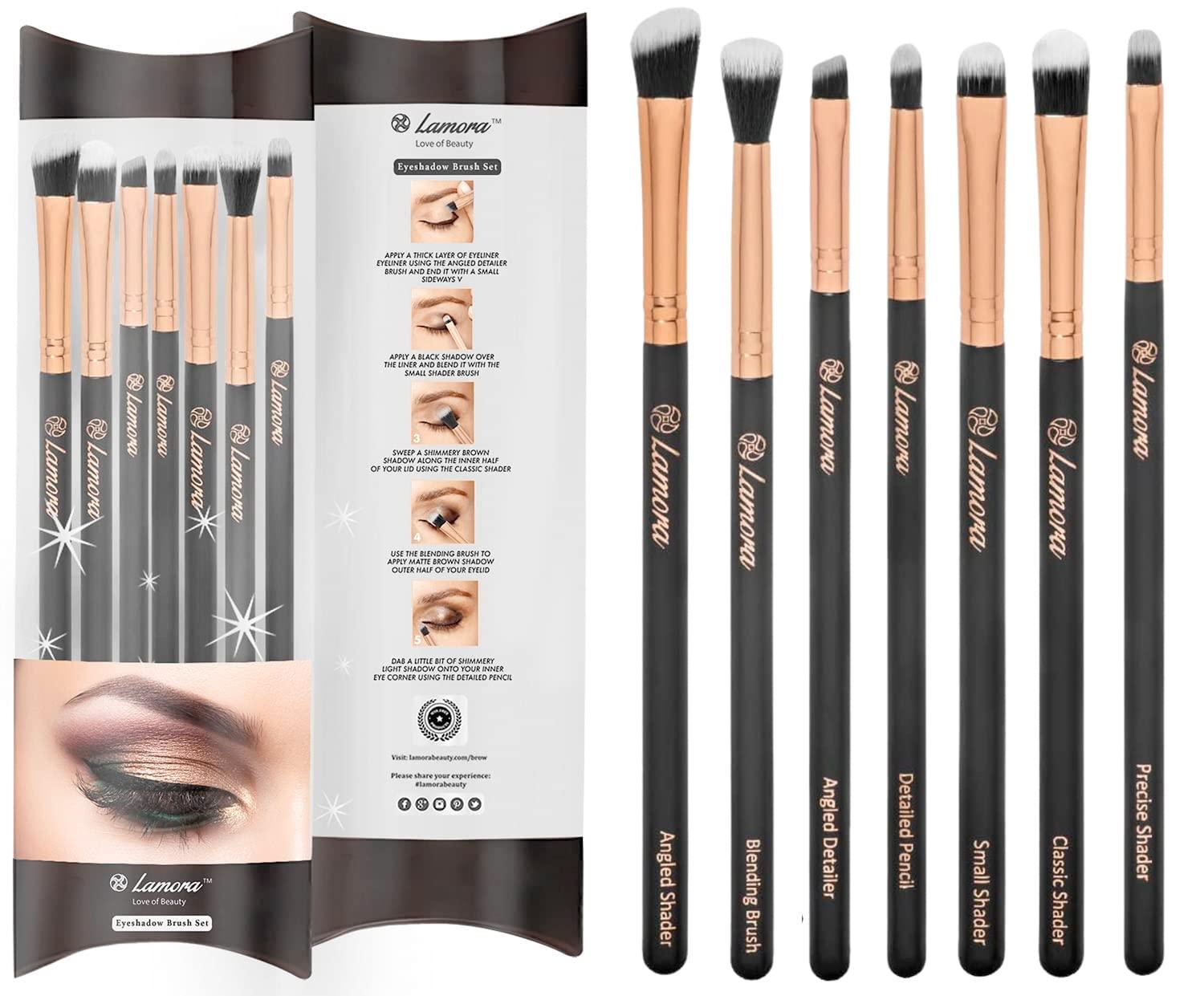 Make Up Brush Set for the Eyes (7 pieces)
