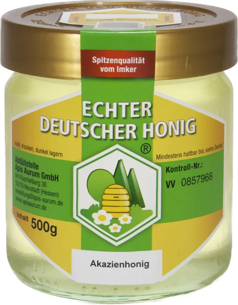 Akazienhonig - Echter Deutscher Honig 500g